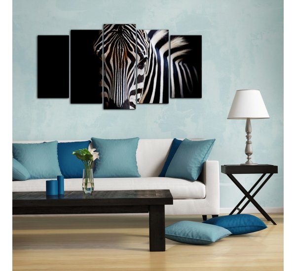 Живописные перетекания зебры на стенах: роскошь и элегантность в интерьере (35 фото)